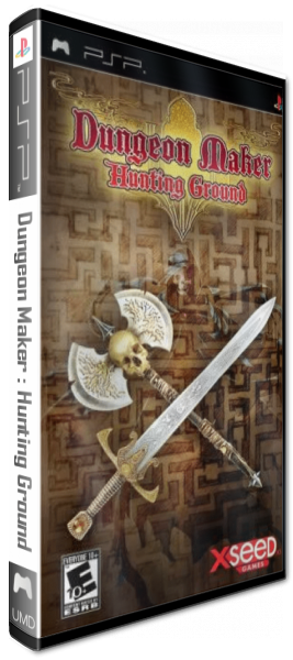 Dungeon Maker - Hunting Ground — box-3D (US)