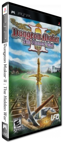 Dungeon Maker 2 - The Hidden War — box-3D (US)