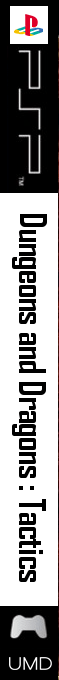 Dungeons And Dragons - Tactics — box-2D-side (US)