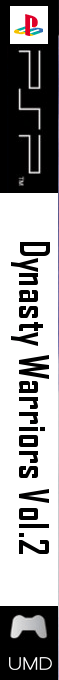 Dynasty Warriors Vol.2 — box-2D-side (DE)