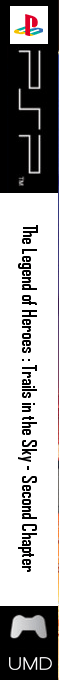 Legend Of Heroes - Trails In The Sky - Second Chapter, The — box-2D-side (EU)