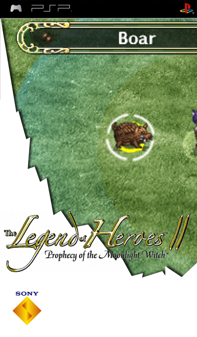 Legend Of Heroes 2 - Prophecy Of The Moonlight Witch, The — box-2D (SS)