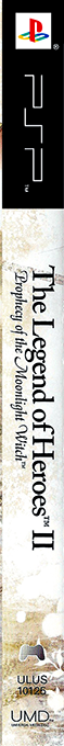 Legend Of Heroes 2 - Prophecy Of The Moonlight Witch, The — box-2D-side (US)
