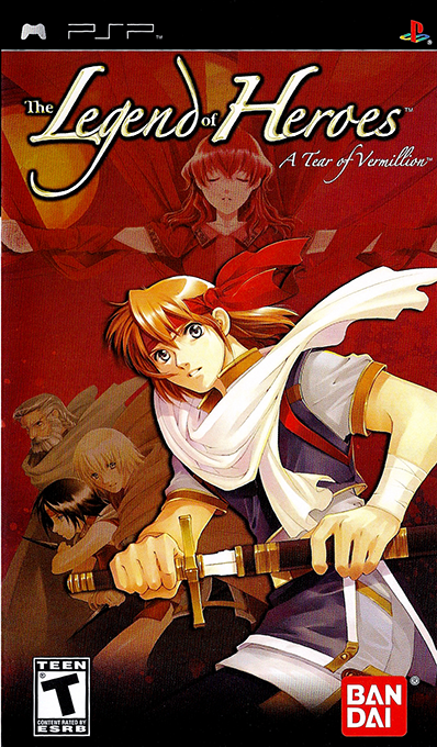 Legend Of Heroes - A Tear Of Vermillion, The box art