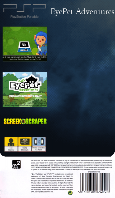 Eyepet Adventures — box-2D-back (SS)