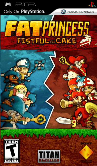 Fat Princess - Fistful Of Cake — box-2D (EU)