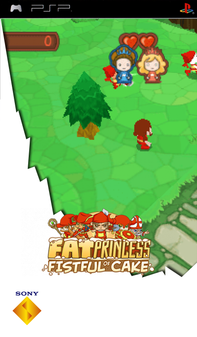 Fat Princess - Fistful Of Cake — box-2D (SS)