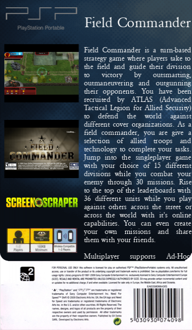 Field Commander — box-2D-back (SS)
