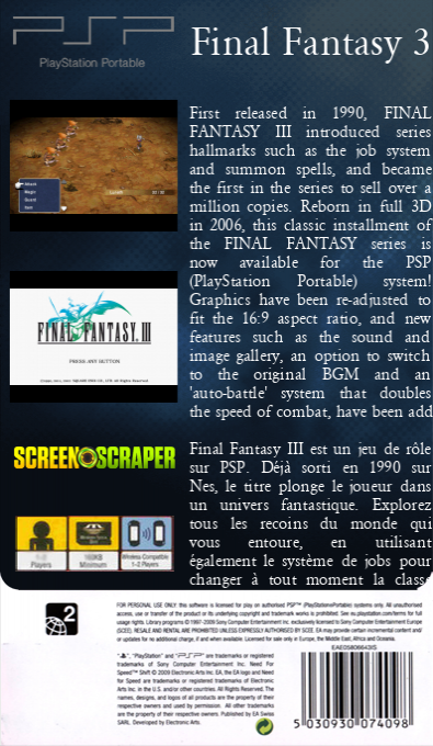 Final Fantasy 3 — box-2D-back (SS)