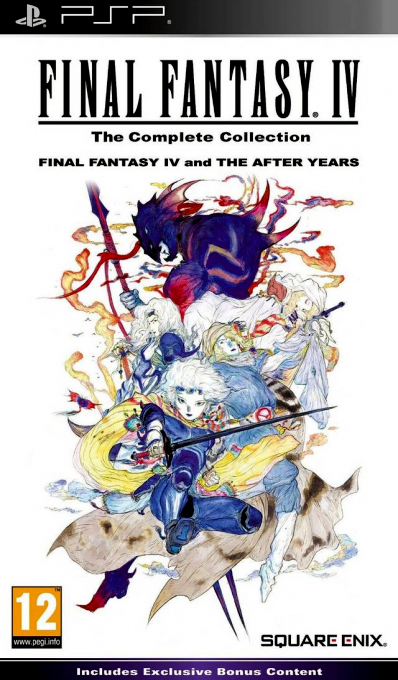 Final Fantasy 4 - The Complete Collection — box-2D (EU)