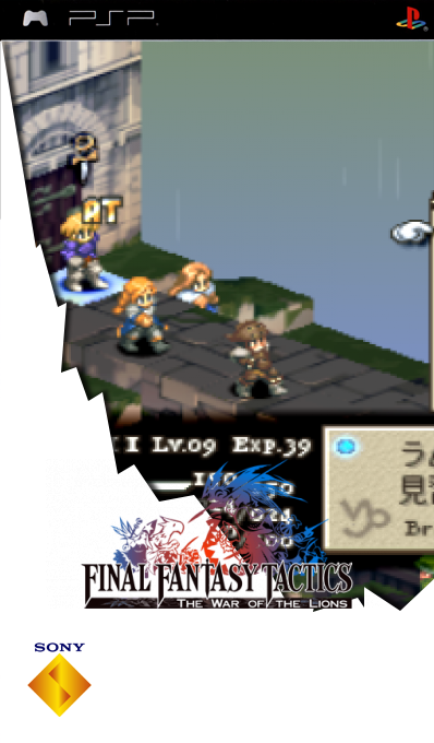 Final Fantasy Tactics - The War Of The Lions — box-2D (SS)