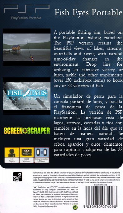 Fish Eyes Portable — box-2D-back (SS)