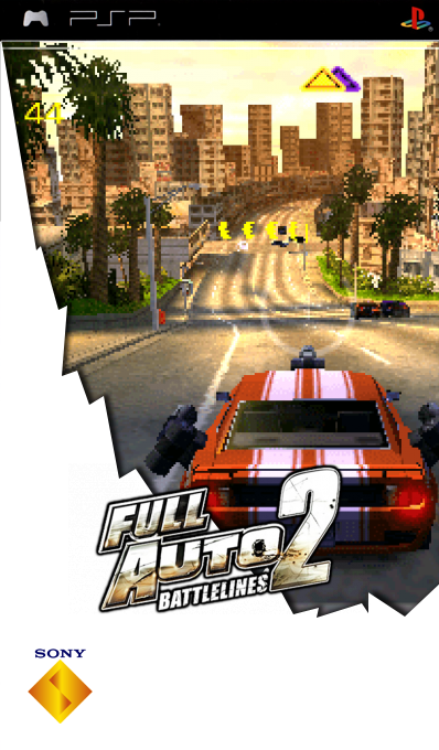 Full Auto 2 - Battlelines — box-2D (SS)