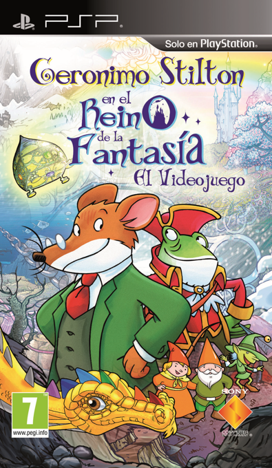 Geronimo Stilton In The Kingdom Of Fantasy - The Videogame — box-2D (SP)