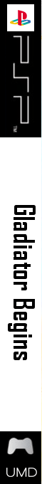 Gladiator Begins — box-2D-side (JP)