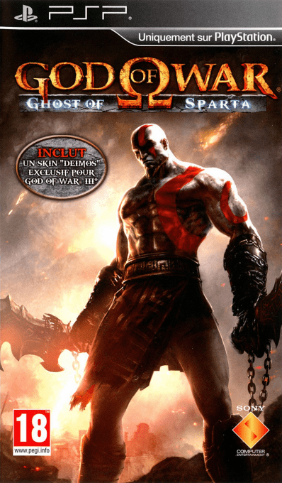 God Of War - Ghost Of Sparta — box-2D (FR)
