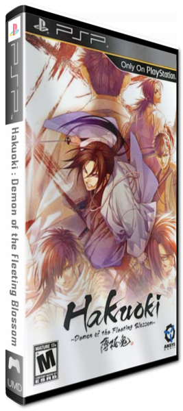 Hakuoki - Demon Of The Fleeting Blossom — box-3D (US)