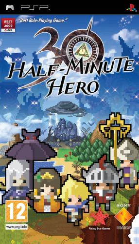 Half-minute Hero — box-2D (EU)