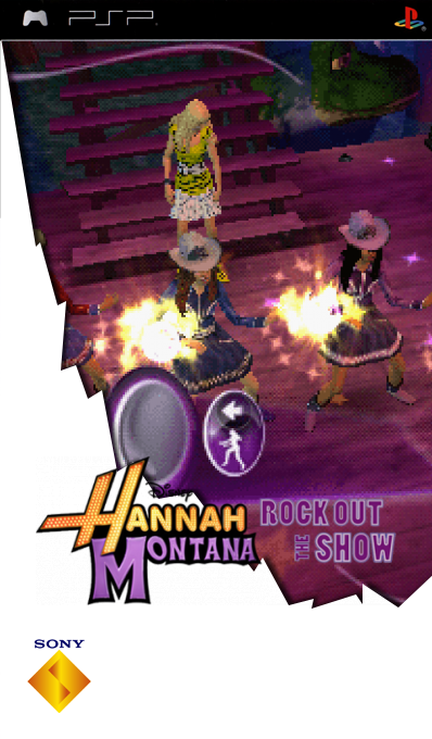 Hannah Montana - Rock Out The Show — box-2D (SS)