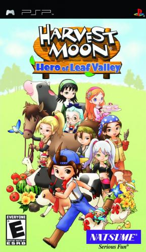 Harvest Moon - Hero Of Leaf Valley box art