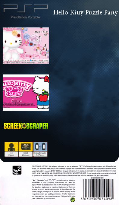 Hello Kitty Puzzle Party — box-2D-back (SS)
