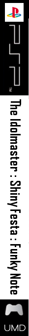 Idolmaster - Shiny Festa - Funky Note, The — box-2D-side (SS)