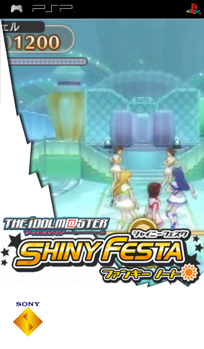 Idolmaster - Shiny Festa - Funky Note, The — box-2D (SS)