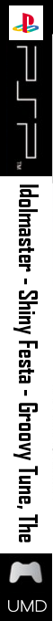 Idolmaster - Shiny Festa - Groovy Tune, The — box-2D-side (SS)
