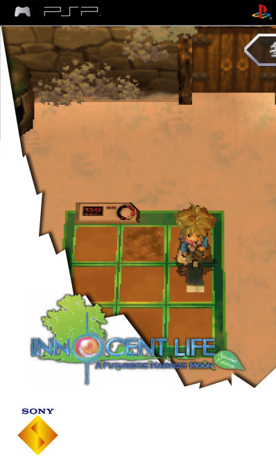 Innocent Life - A Futuristic Harvest Moon — box-2D (SS)
