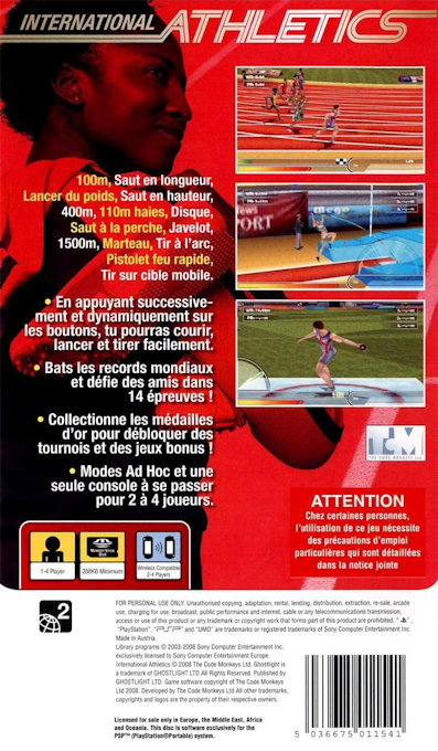 International Athletics — box-2D-back (FR)