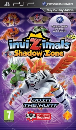 Invizimals - Shadow Zone — box-2D (EU)