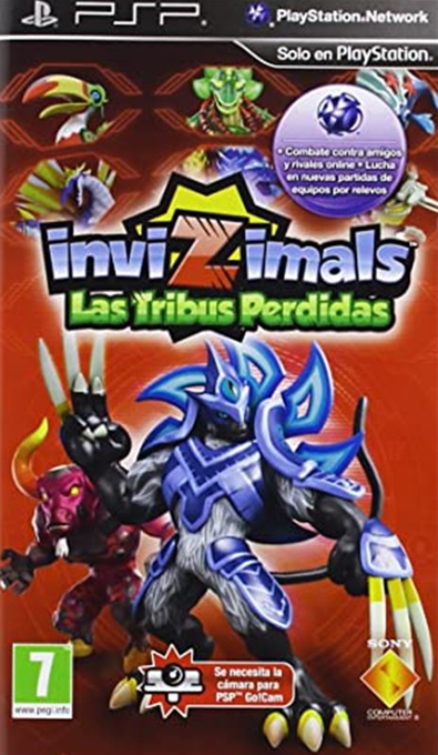 Invizimals - The Lost Tribes — box-2D (SP)