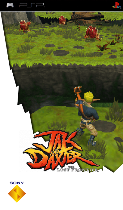 Jak And Daxter - The Lost Frontier — box-2D (SS)