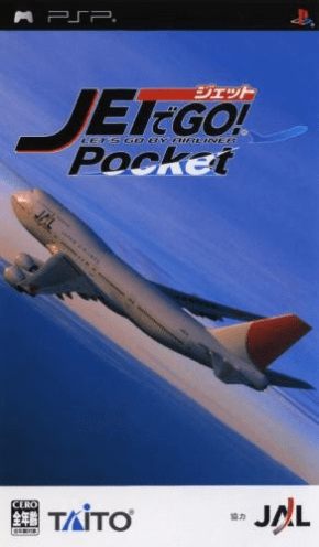 Jet De Go! Pocket - Let's Go By Airliner box art