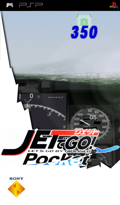 Jet De Go! Pocket - Let's Go By Airliner — box-2D (SS)