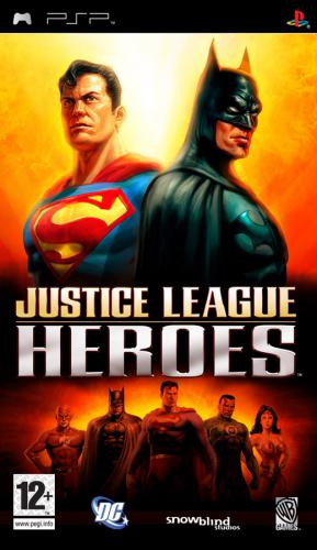 Justice League Heroes — box-2D (EU)