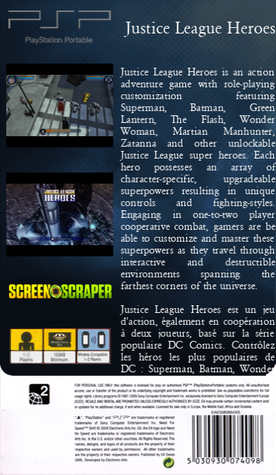 Justice League Heroes — box-2D-back (SS)