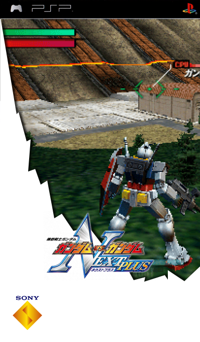 Mobile Suit Gundam - Gundam Vs. Gundam Next Plus — box-2D (SS)