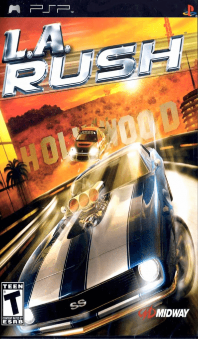 L.a. Rush - Showdown — box-2D (SP)