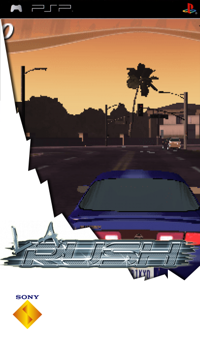 L.a. Rush - Showdown — box-2D (SS)