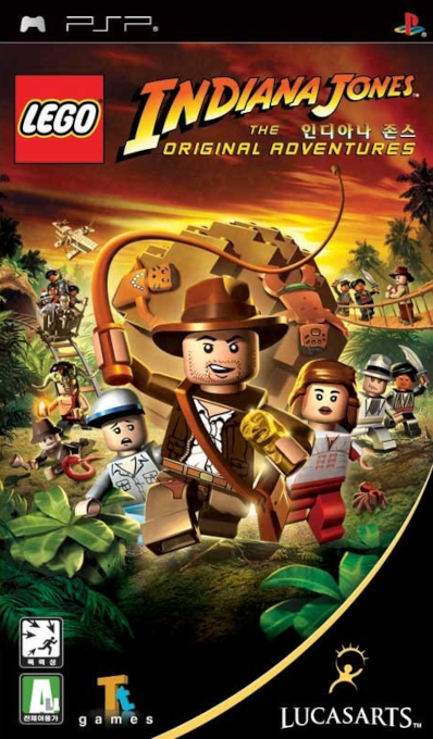 Lego Indiana Jones - La Trilogie Originale — box-2D (KR)
