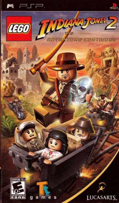 Lego Indiana Jones 2 - L'aventure Continue box art
