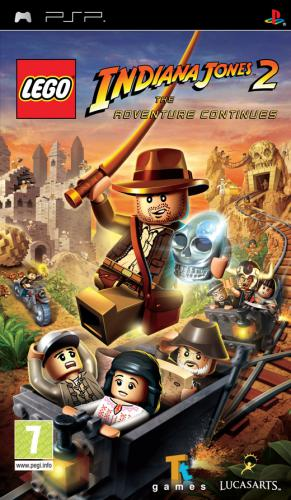 Lego Indiana Jones 2 - L'aventure Continue — box-2D (EU)