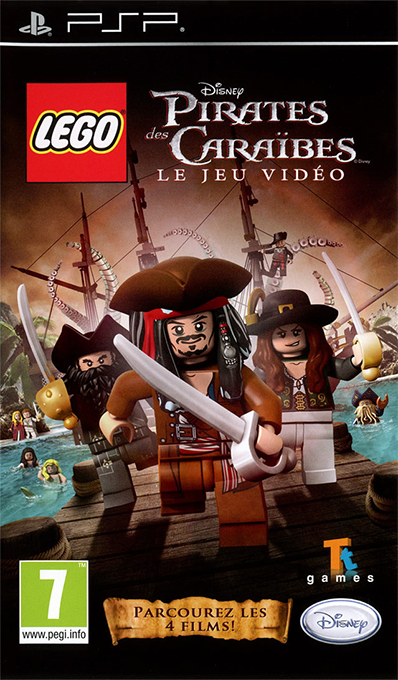 Lego Pirates Des Caraïbes - Le Jeu Vidéo — box-2D (FR)