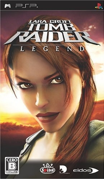 Lara Croft Tomb Raider - Legend — box-2D (JP)