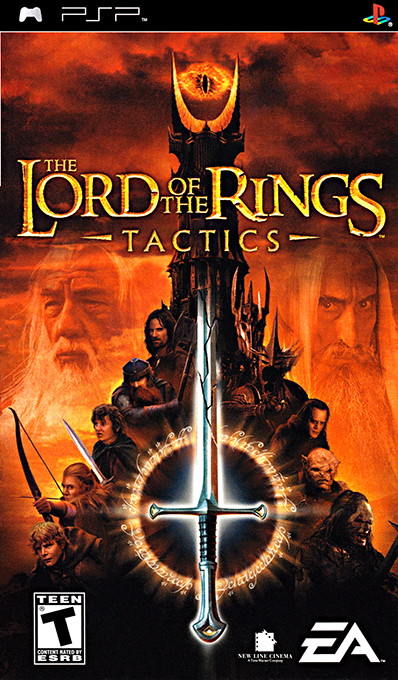Lord Of The Rings Tactics box art