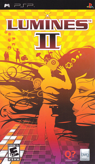 Lumines 2 box art