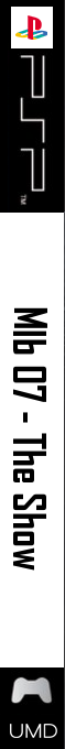 Mlb 07 - The Show — box-2D-side (KR)