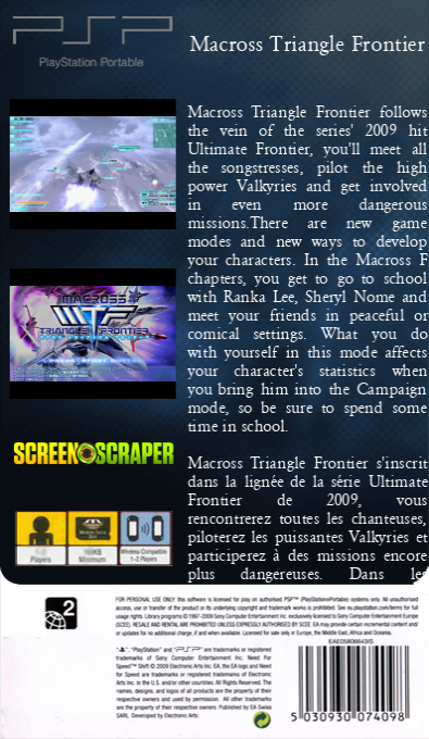 Macross Triangle Frontier — box-2D-back (SS)