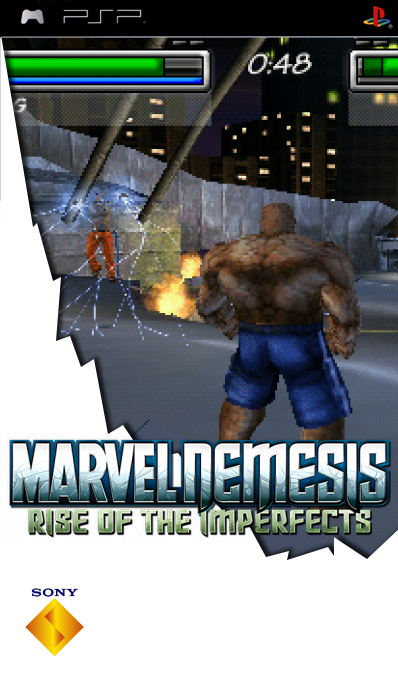Marvel Nemesis - Rise Of The Imperfects — box-2D (SS)